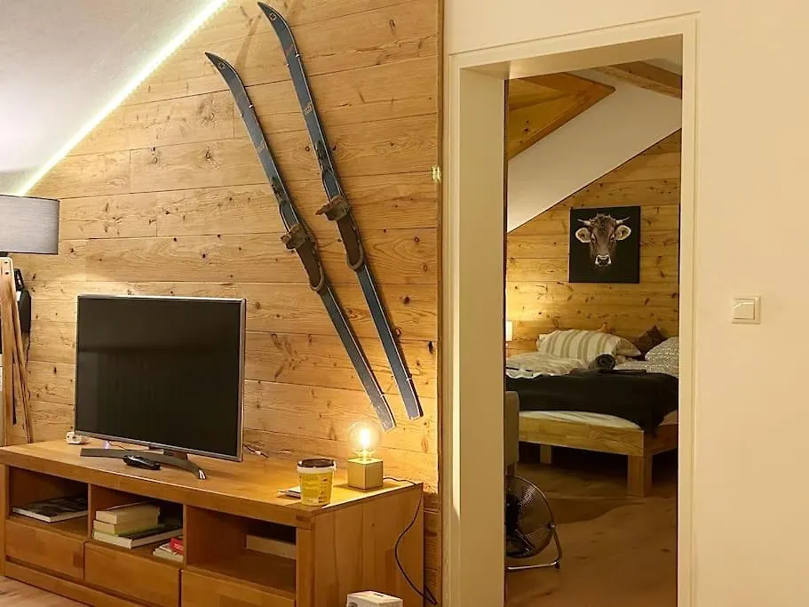 公寓 Fewo Allgaeu Chalet Mit Schwimmbad Und Sauna 奥伯斯特多夫 德国